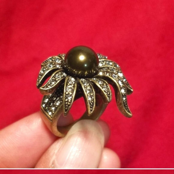 **HEIDI DAUS**  CHOCOLATE  "SUBLIME STAR" COLLECTORS RING **DICOUNTED SHIPPING** - Picture 8 of 12